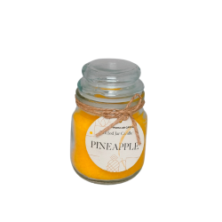 Popular Candles Mottled Jar Candle Pineapple 3 Oz (₹170)