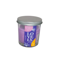 Popular Candles Lovely Jar Candle Lavender (₹170)