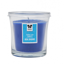 Iris Taper Jar Candle Sea Shore (₹149)