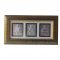 Pure Silver Lakshmi Ganesh Saraswati Frame for Pooja room mandir/ Gifting, Wall Mount, 14 in by 8 in (₹950)