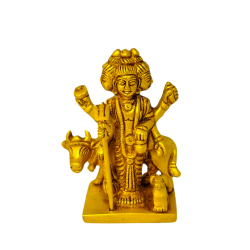 Brass Dattatreya Dutta Guru Idol Height 2.5 Inch (₹690)