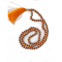 108 Beads Original Panchmukhi Rudraksh Japa Mala / 5 Mukhi Rudraksha Mala For Protection, Meditation And Yoga / Natural Rudraksha Mala Java Origin (₹1,099)