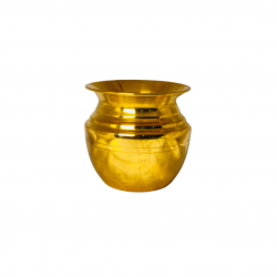 Brass Pooja Kalash / Chambu Lota (Height 3.5 Inches) (₹460)