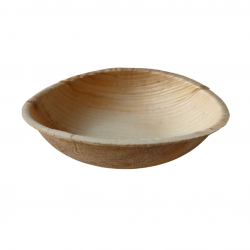 Areca Palm leaf plate / bowl set of 25 pcs, Diameter 4 inches (₹150)