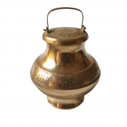 Brass Gangajali / Pench Lota (Height 4 Inches) (₹370)