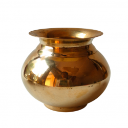 Brass Pooja Kalash / Peetal Lota for Pooja (Height 3.5 Inches) (₹450)