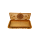 Decorative Metal Gifting Cash Box/ Shagun Box/ Jewellery Box/ Money Box/ Gaddi Box/ wedding gift envelope 7in by 3in (Color - Golden) (₹600)