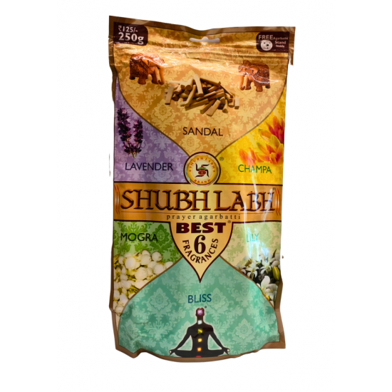 Parimal Shubh Labh 6 Fragrances Prayer Agarbatti (₹125)