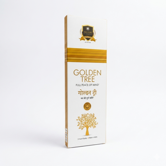 Alaukik Solitaire Collection Golden Tree Agarbatti (₹71)