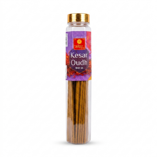 Manohar Kesar Oudh Agarbatti 100g (Bambooless) (₹84)
