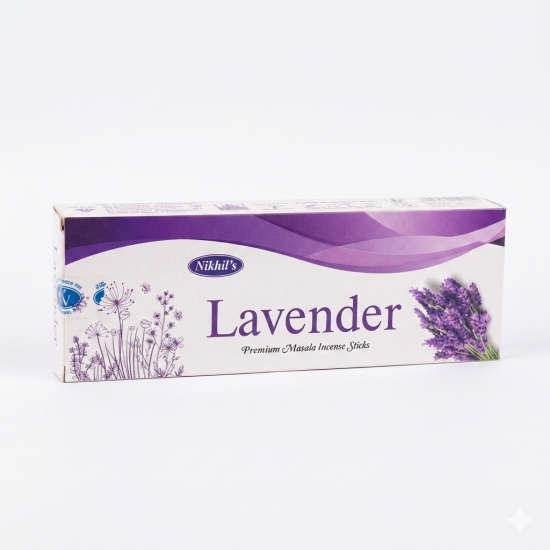 Nikhil Lavender Premium Masala Incense Sticks/Agarbatti (₹100)