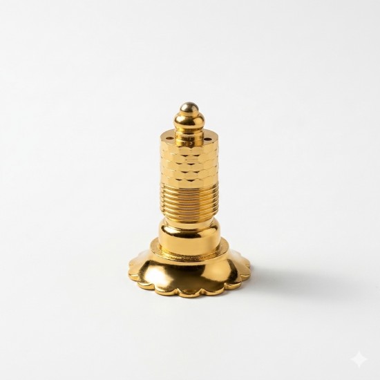 Brass Incense Stick Holder/Agarbatti Stand/Agardaan (Stud Design) Height 2.5 Inches (₹336)
