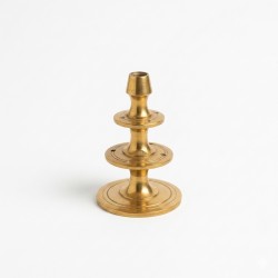 Brass Incense stick Holder/ Agarbatti and dhoop Stand/ Agardaan (tower design), height 3 inches (₹240)