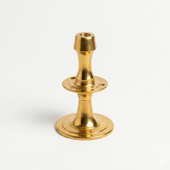 Brass Incense stick Holder/ Agarbatti and dhoop Stand / Agardaan (tower design), height 2 inches (₹136)