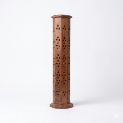 Wooden Carved Incense Stick Holder / Incense and dhoop tower / Incense Burner Lobandan/ Agarbatti Stand 12 inch (₹260)