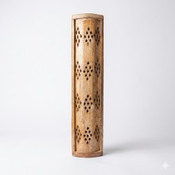 Handcrafted Wooden Agarbatti Stand / Foldable agardan stand / Incense Stick Holder/ Wooden Agarbatti Box with metal inlay work (Elephant Design) (₹470)