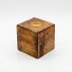 Handcrafted Wooden Incense Stick Holder/Agarbatti Stand/Agardaan (Dice shaped) (Brown) Height 2 Inches (₹57)