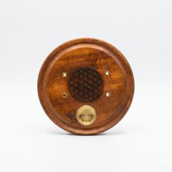 Handcrafted Wooden Agarbatti and dhoop Stand / Incense Holder 4 in diameter, Wooden Agarbatti Stand Plate (₹140)