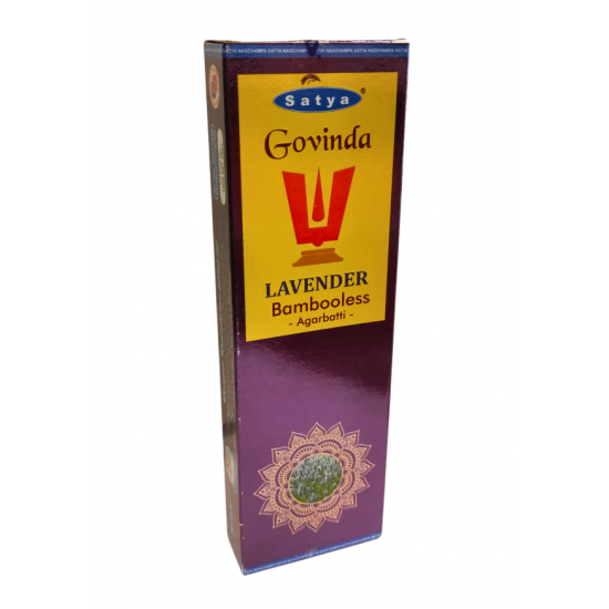 Satya Govinda Lavender Agarbatti 90g (Bambooless) (₹80)