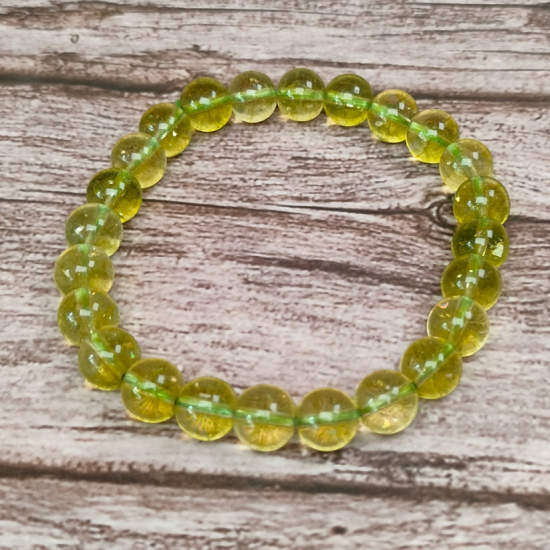 Trendy Jewelry At Factory Cost 925 Sterling Silver Peridot Bracelet Ov