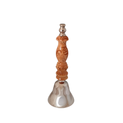 Kansa Carving Hand Bell 5 Inch (₹1050)