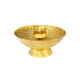 Brass Incense stick Holder/ Agarbatti Stand/ Agardaan (Bowl shaped with etching design), height 3.5 inches (₹400)