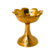 Brass Devdas Diya (Height 3 Inch) – Flower Petal Pital Jyot Oil Lamp for Pooja (₹180)