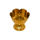 Brass Pyali Diya Oil Lamp (with Flat cup base and lotus petal design)/ Flat Pyali Kamal Stand Diya, Height 2 Inches (₹200)