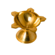 Brass Diya (Height 1.5 Inch) – Five Petal Niranjan Pital Jyot | Pune Divi | Star shaped Oil Lamp for Pooja  (₹100)