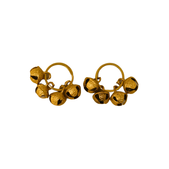 Brass Ghungroo Ring Pair (₹170)