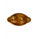 Brass Haldi kumkum Platter karanda / Kankavati (Boat shaped), Length 6 Inches(₹330)