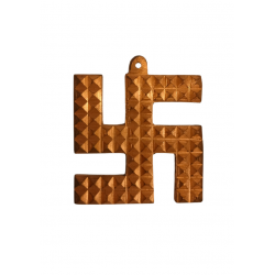 Copper Vaastu Swastik Pyramid 3 Inches (₹600)
