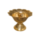 Brass Devdas Diya (Height 2.5 Inch) – Embossed Flower Petal Pital Jyot Oil Lamp for Pooja (₹390)