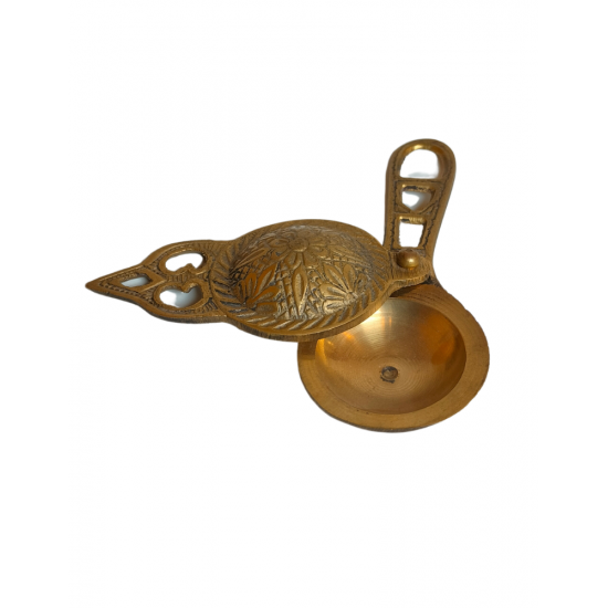 Brass Kajrota |  Traditional Kajal Maker (Kohl/Surma), Length 5 Inches (₹160)