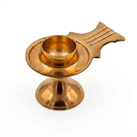 Brass Shaligram Stand Height 2 Inch (₹480)