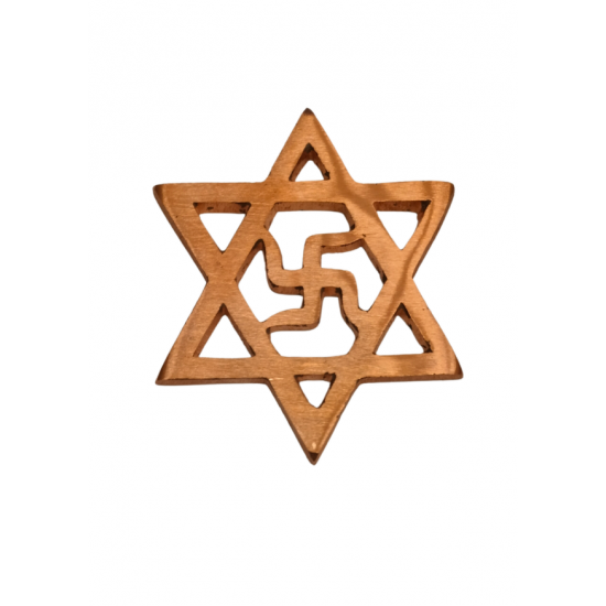 Copper Vaastu Energy Helix Star Shaped 3.5 Inches (₹480)