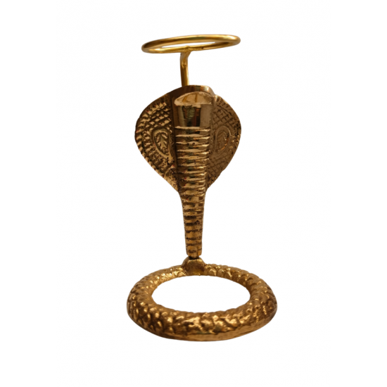 Brass Swastik Shivling Naag 3.5 Inch (₹400)