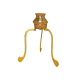 Shivling Abhishek Stand Tripai Lota Set – Brass Shiva Lingam Jalabhishekam Puja Kalash and stand set, Height 3 Inch (₹240)