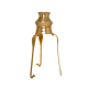 Shivling Abhishek Stand Tripai Lota Set – Brass Shiva Lingam Jalabhishekam Puja Kalash and stand set, Height 7 Inch (₹700)