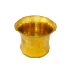 Brass Damru Panchpatra for Pooja, Height 2.5 inches (₹340)