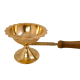 Brass Dhoop Dani Incense Burner Loban Stand Dhooparat (Length  8 Inches) (₹520)
