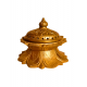 Brass Dhoop Dani Incense Burner Loban Stand Dhooparat (Length 4 Inches) (₹2900)