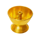 Brass Pyali Diya Oil Lamp (with Flat cup base)/ Flat Pyali Diya, Height 1.5 Inches (₹250)
