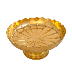 Brass Fruit Bowl/ Flower Basket 7 Inch (₹1350)