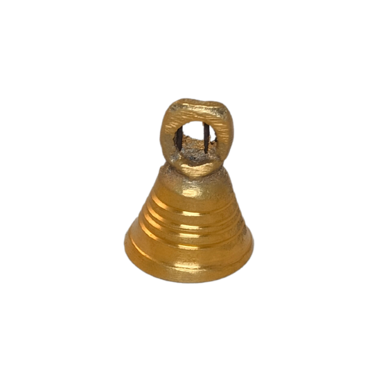 Brass Hanging Bell for Mandir | Small Pooja Ghanti 1 Inch | Temple Decor Brass Ghanta 1 Inch (₹30)