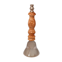 Kansa Carving Hand Bell 5.5 Inch (₹1350)