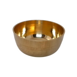Brass Pooja Katori / Vati Bowl, Diameter 4 Inches (₹660)