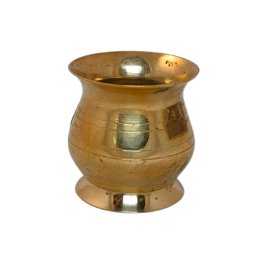 Brass Parsi (Long) Lota for Pooja (Height 2.5 Inches) (₹330)