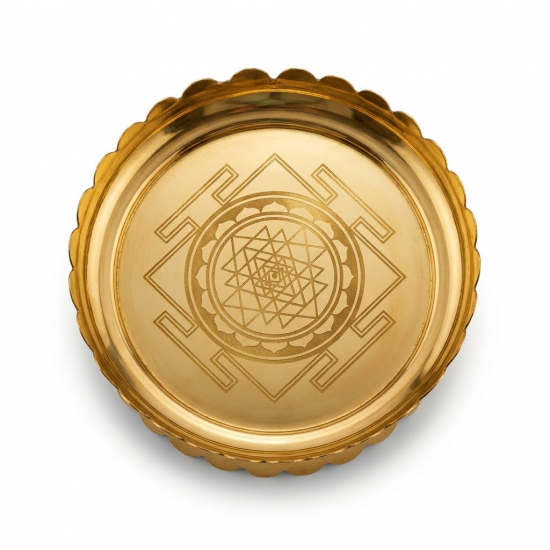 Brass Kamal Shape Stand (₹872)