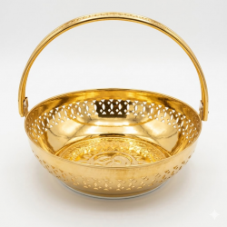 Royal Basket | 9-Inch Traditional Decorative Basket (₹1332)
